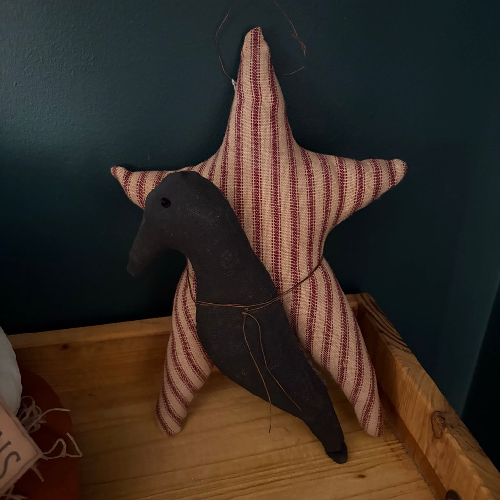 Primitive Crow with Star