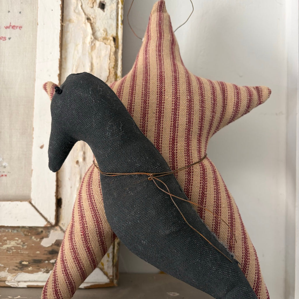 Primitive Crow with Star