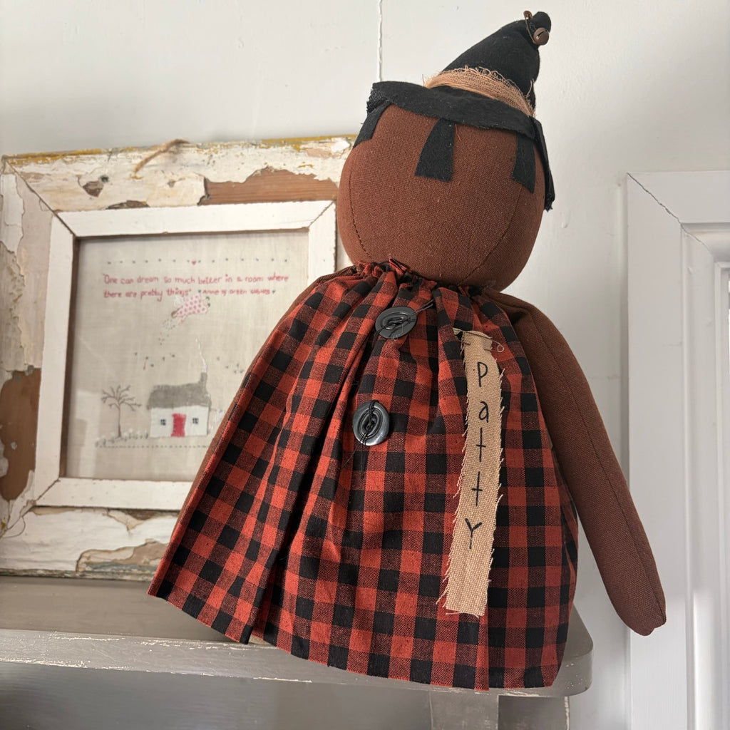 Primitive Patty Pumpkin Doll