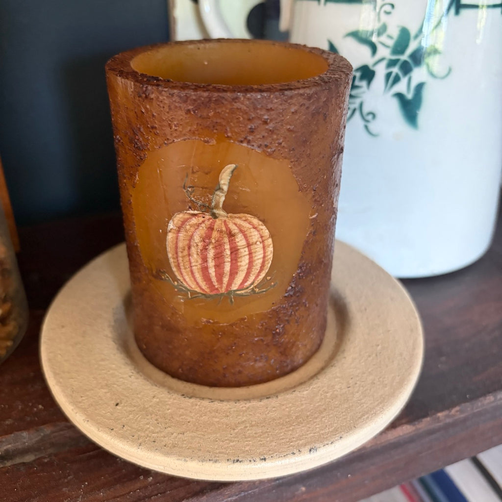 Primitive Weathered Decorative Plate