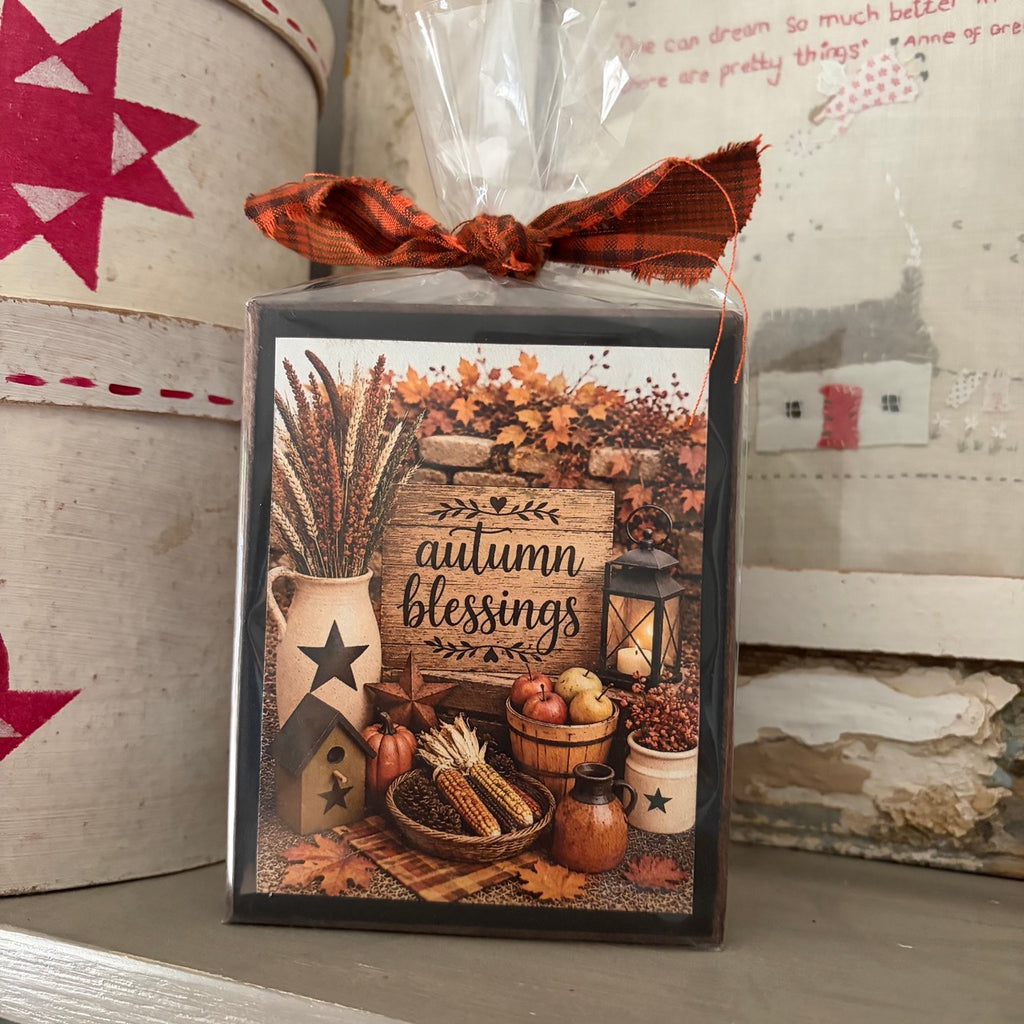 Autumn Blessings Tablescape Block