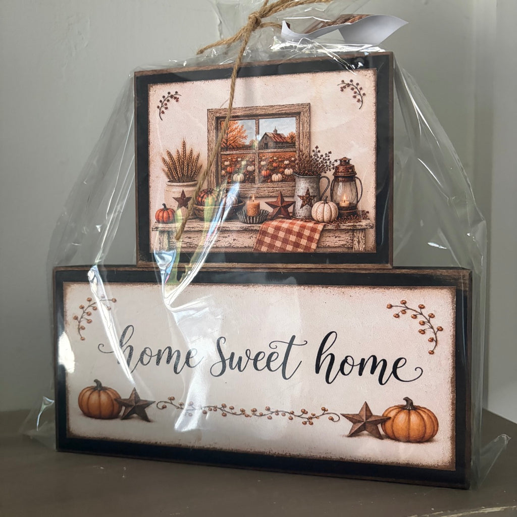 Home Sweet Home Large Block Set