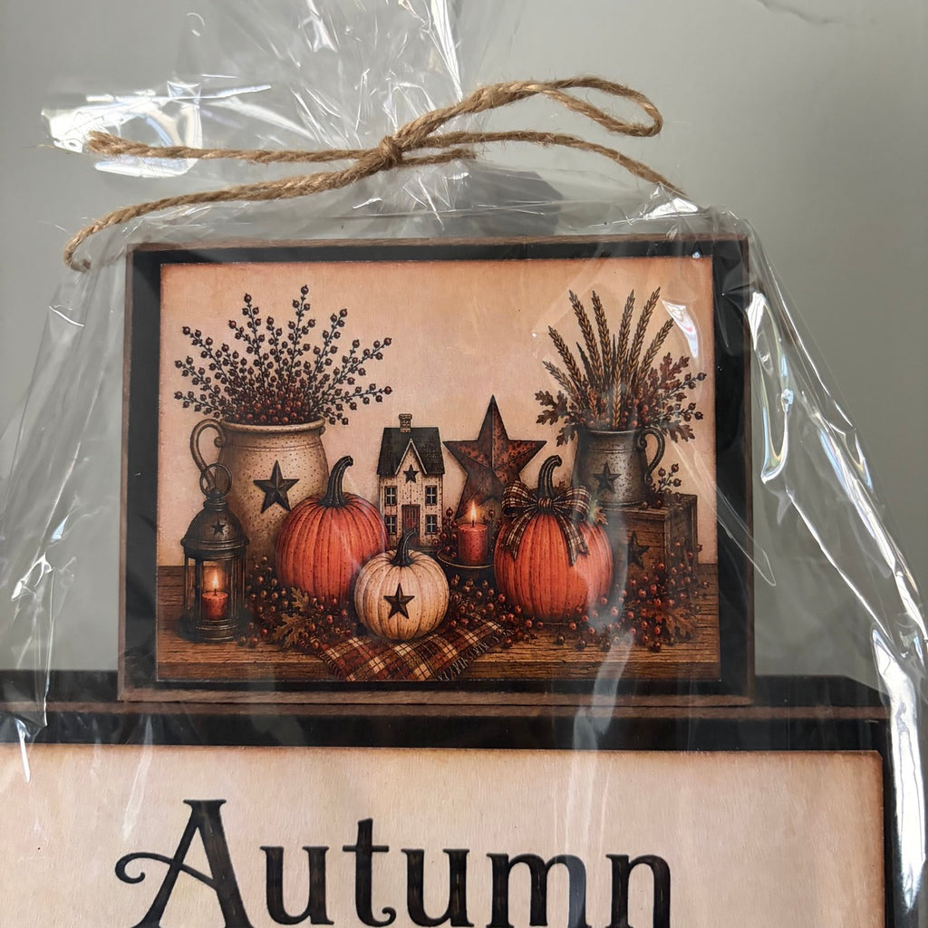 Autumn Blessings Large Block Set