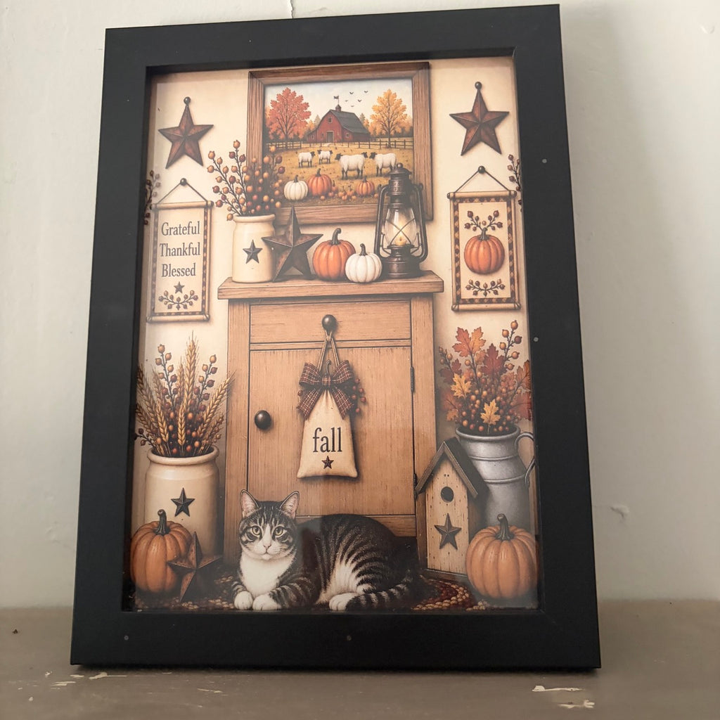 Fall Dresser Framed Print