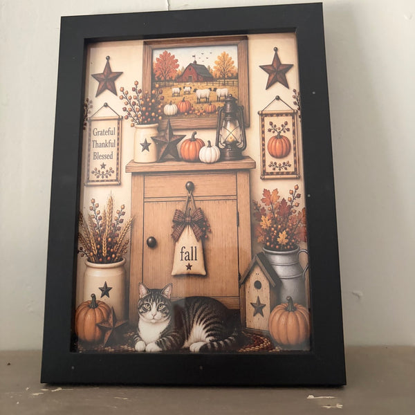 Fall Dresser Framed Print