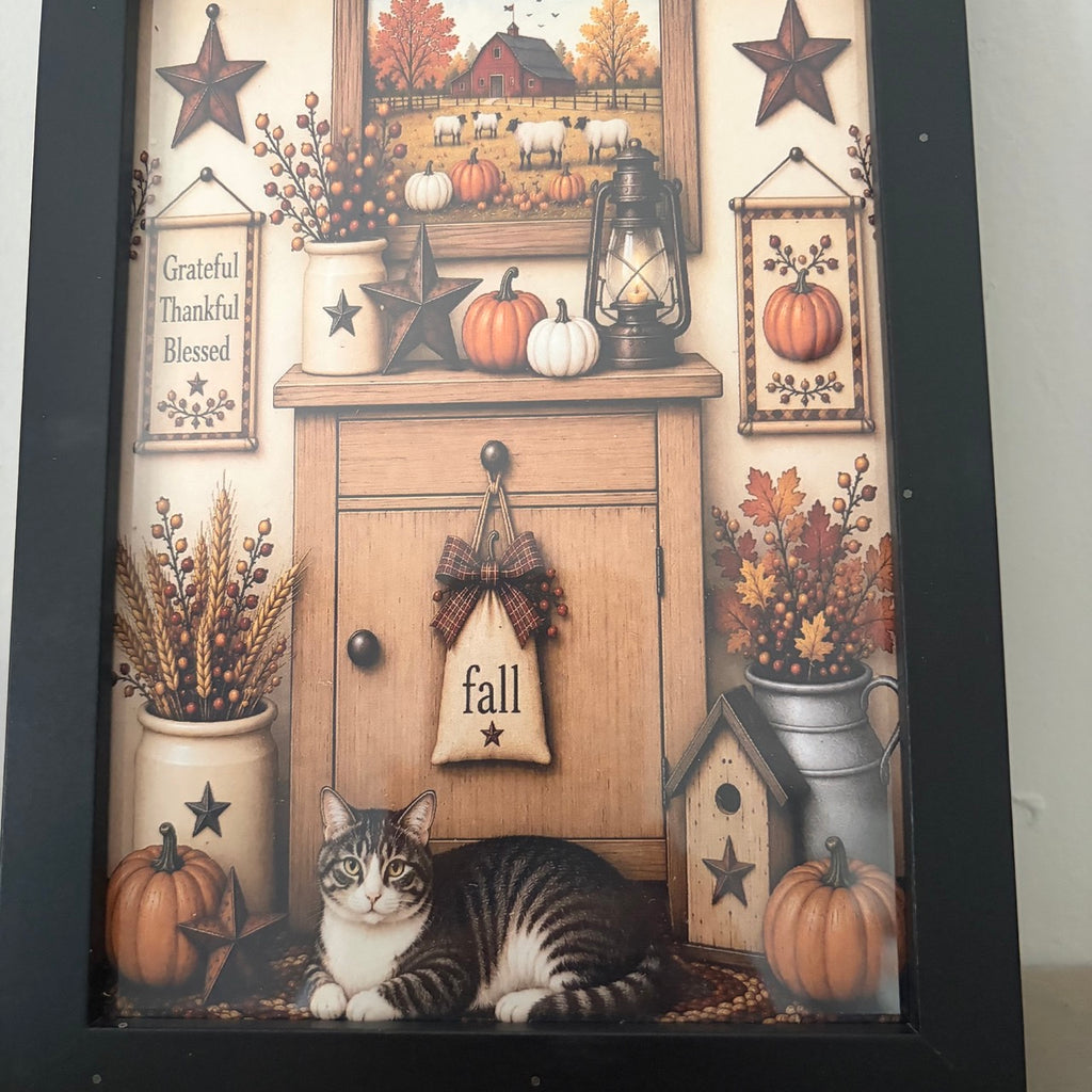 Fall Dresser Framed Print