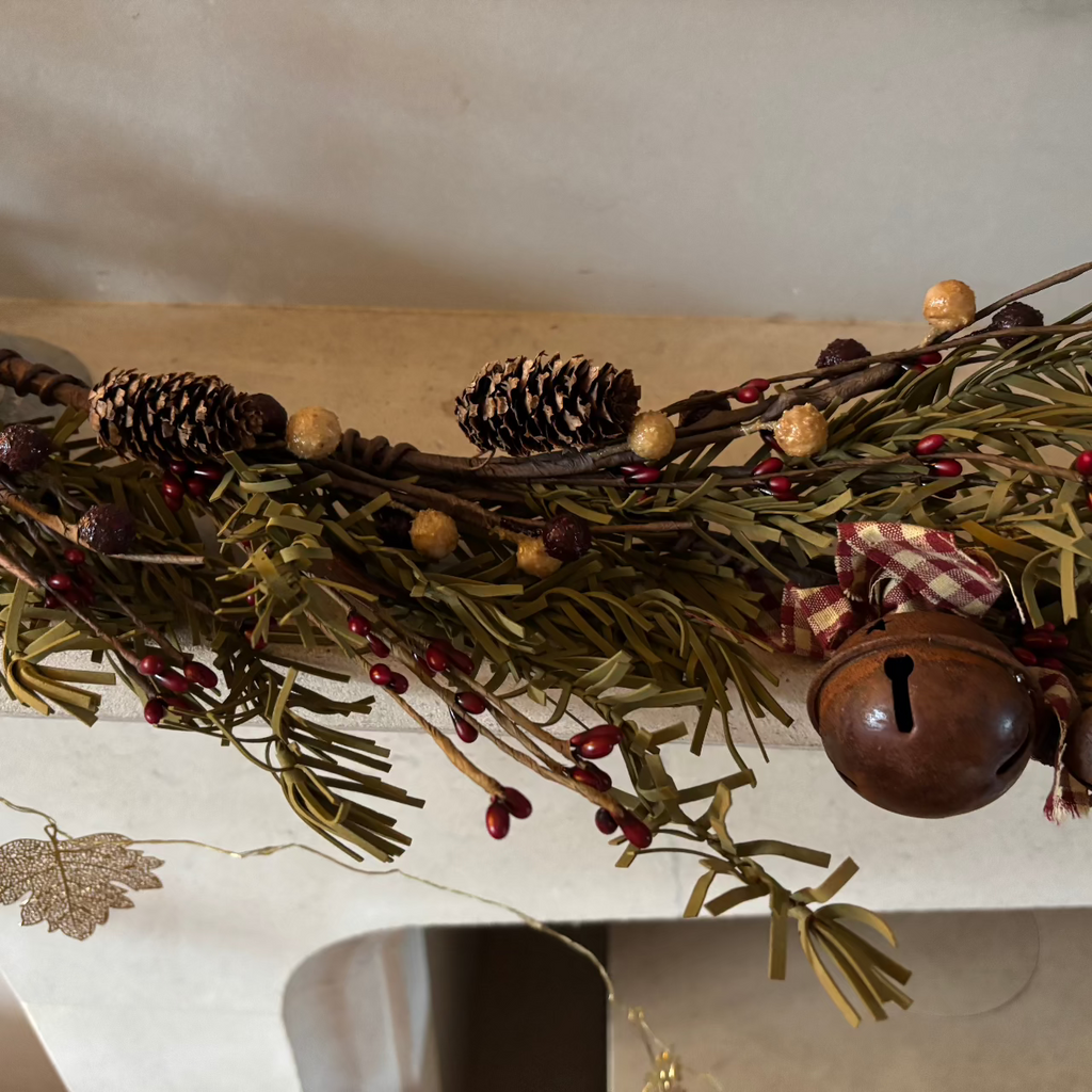 Rustic Holiday Pine Garland