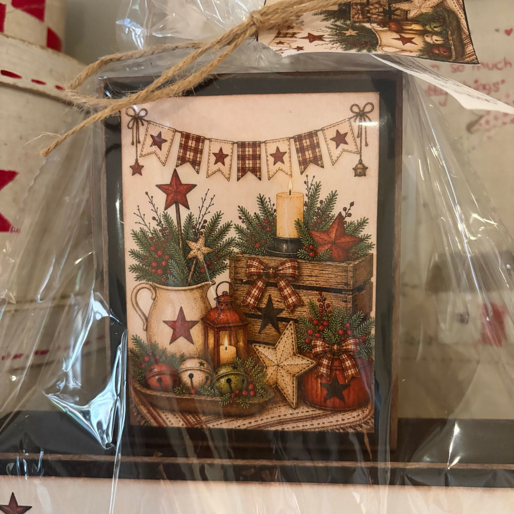Barn Stars and Bells Block