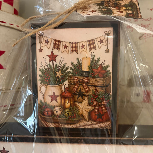 Barn Stars and Bells Block