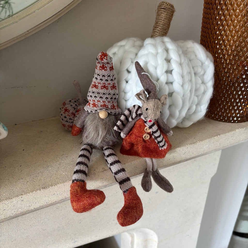 Burnt Orange Sitting Gonk