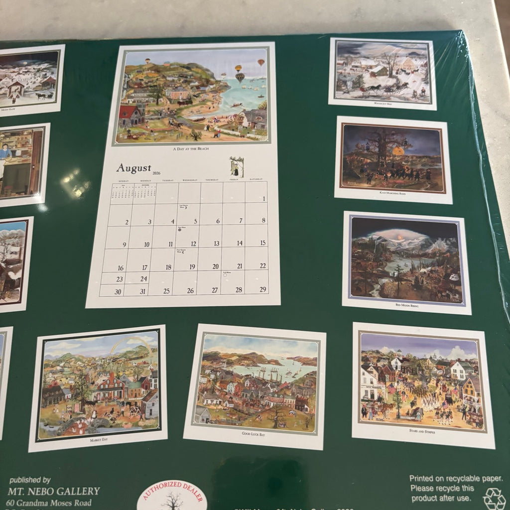 Will Moses 2026 Folk Art Calendar