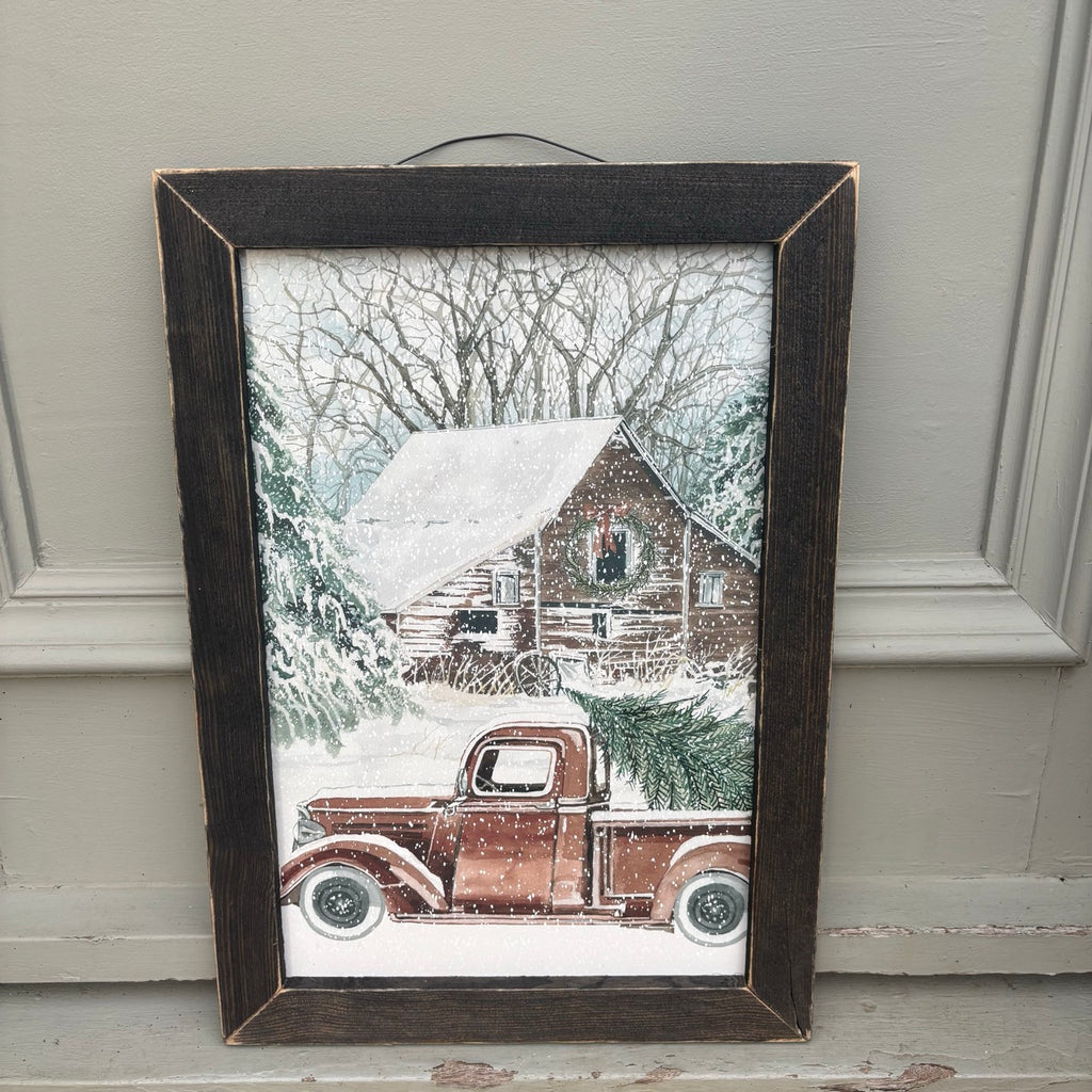 Down Home Christmas Framed Print