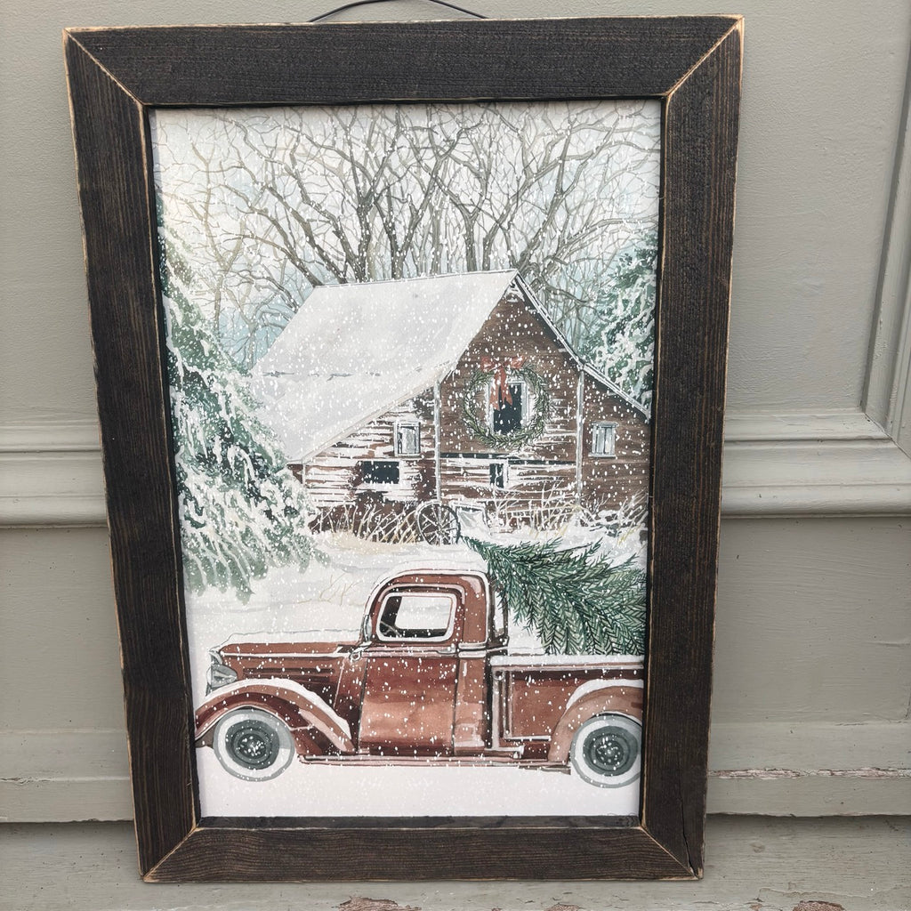 Down Home Christmas Framed Print