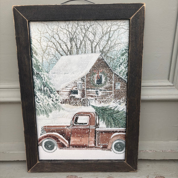 Down Home Christmas Framed Print