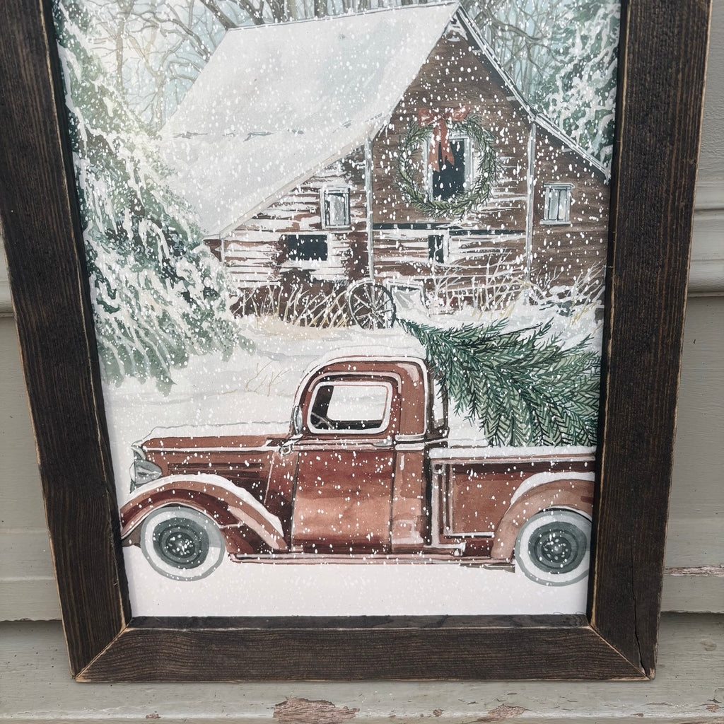Down Home Christmas Framed Print