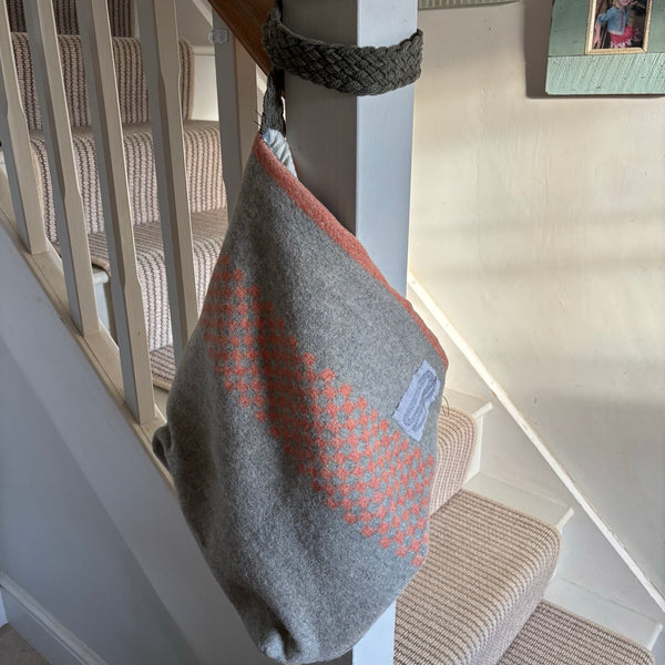 Vintage American Blanket Crossbody Bag