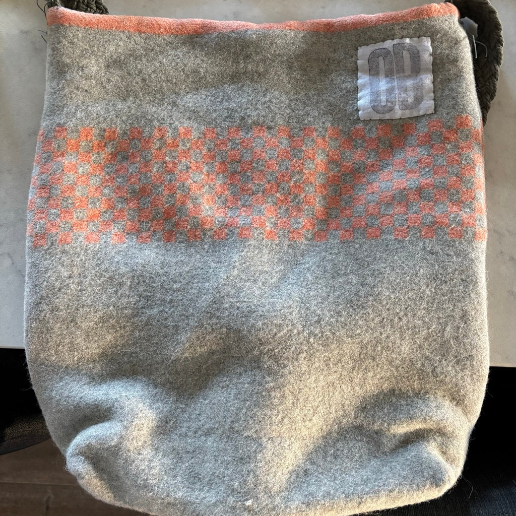 Vintage American Blanket Crossbody Bag