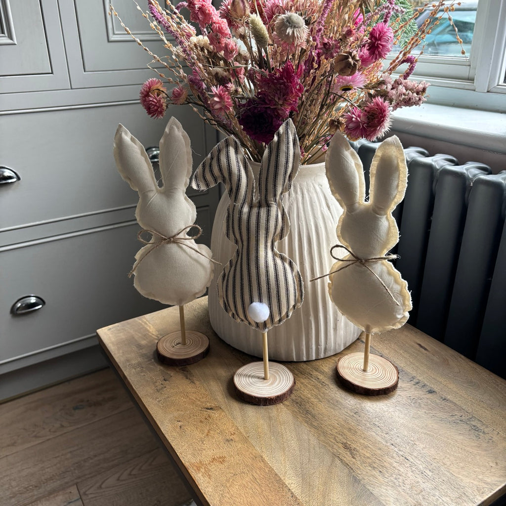 Rustic Straight Ear Easter Bunny