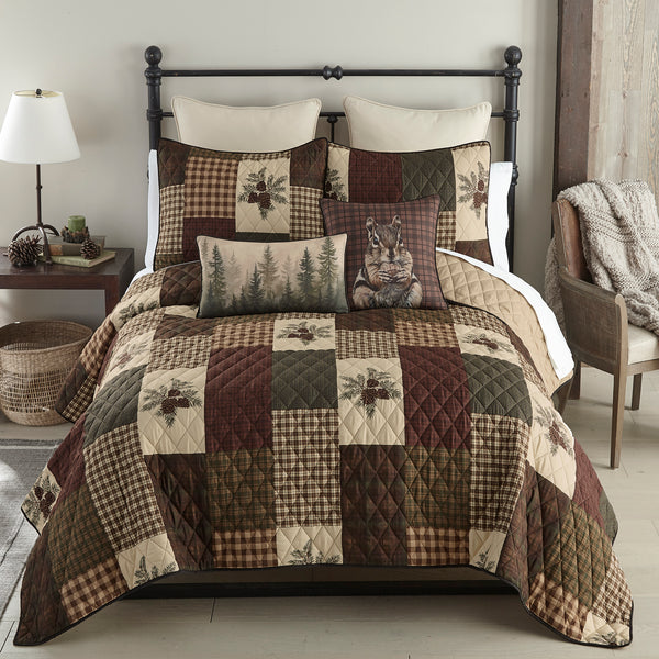 Pine Panels Quilt Set