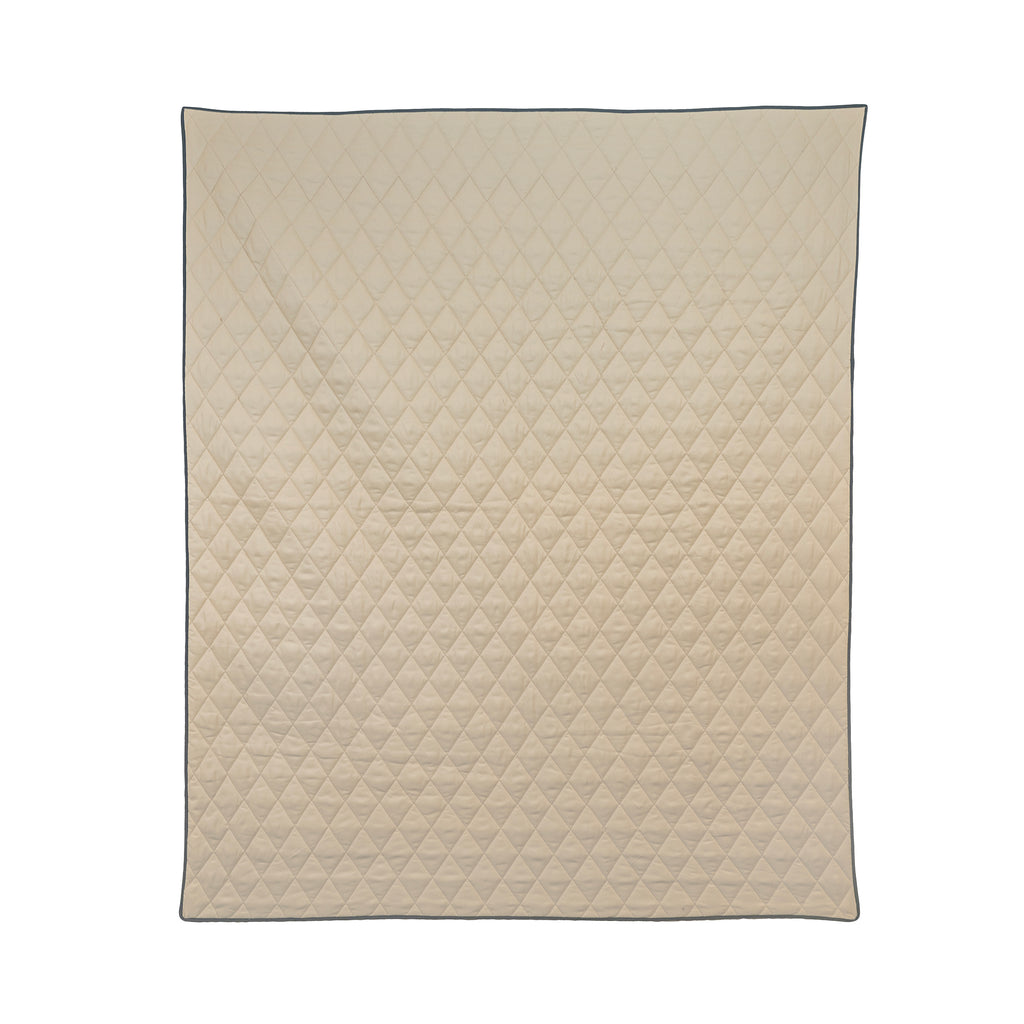 Pine Panels Lightweight Throw Quilt