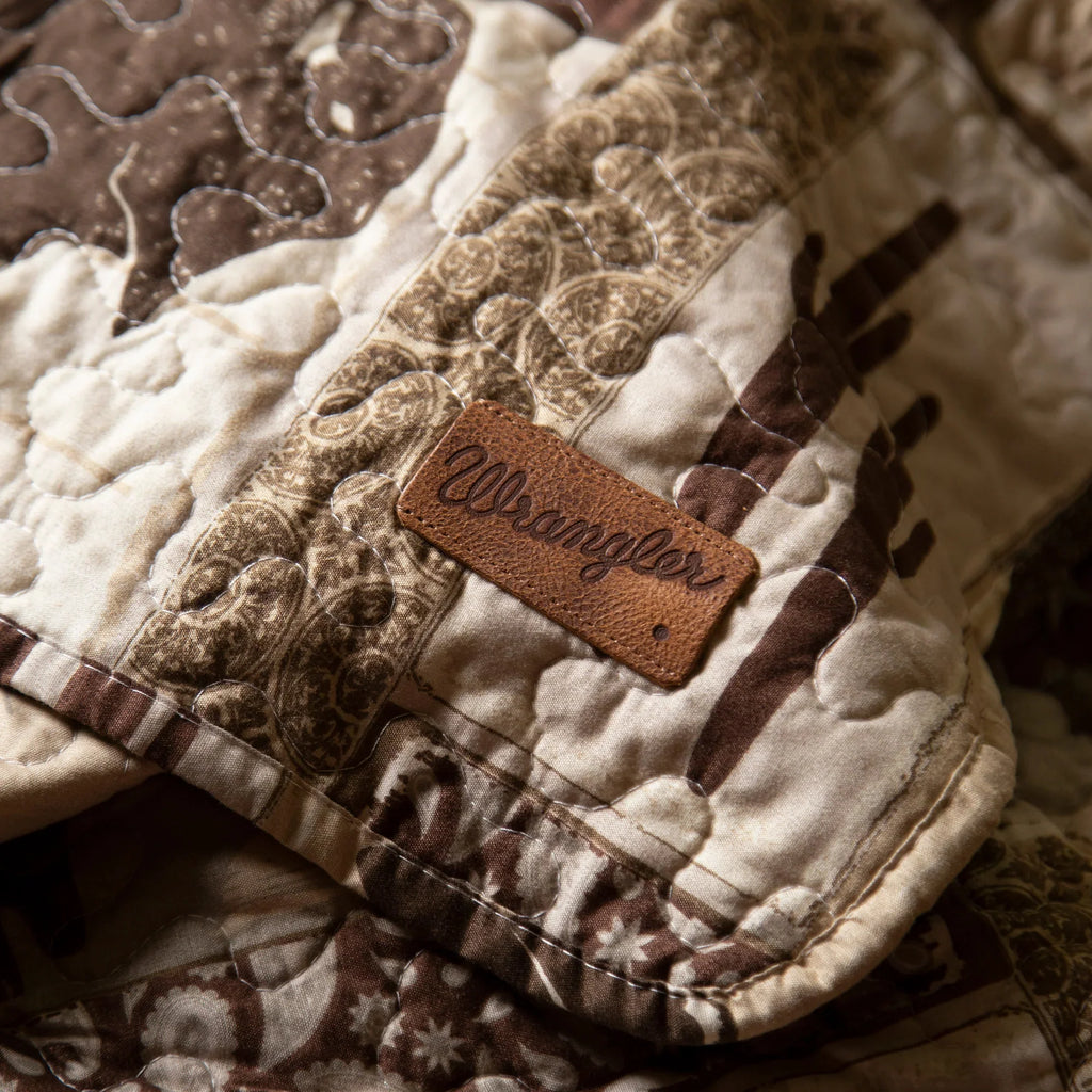 Wrangler Vintage Cowboy Quilt Set