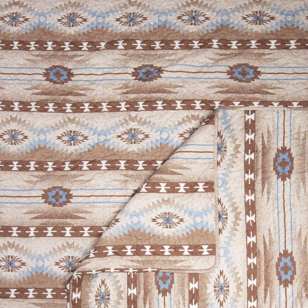 Wrangler Desert Dusk Southwestern Quilt Set