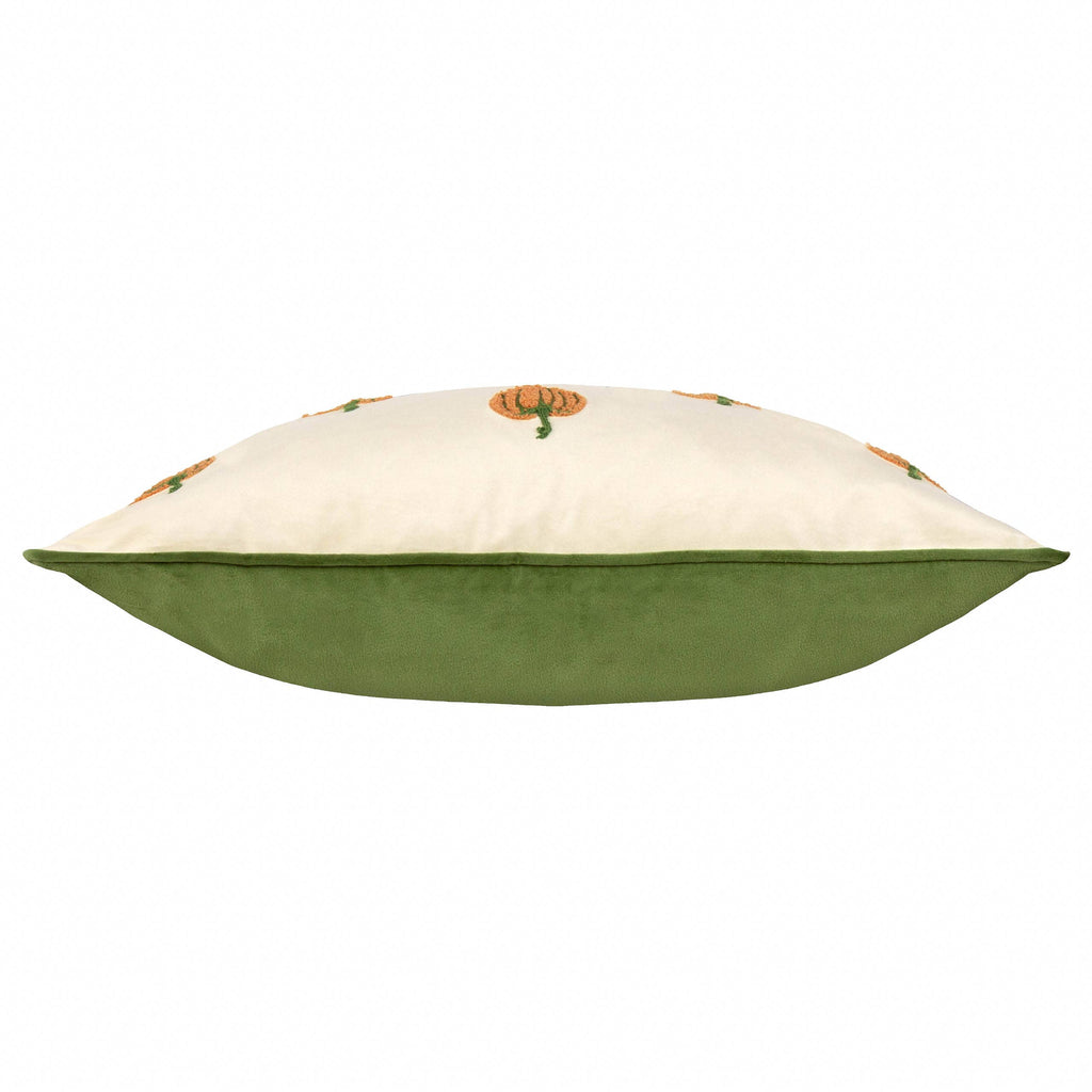 Velvet Tufted Pumpkins Cushion
