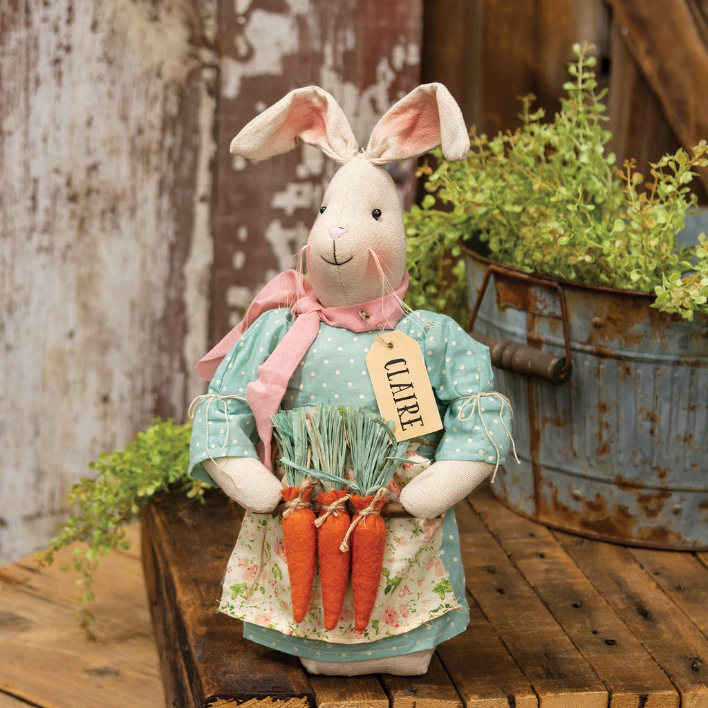 Clair Bunny Doll w/Carrots