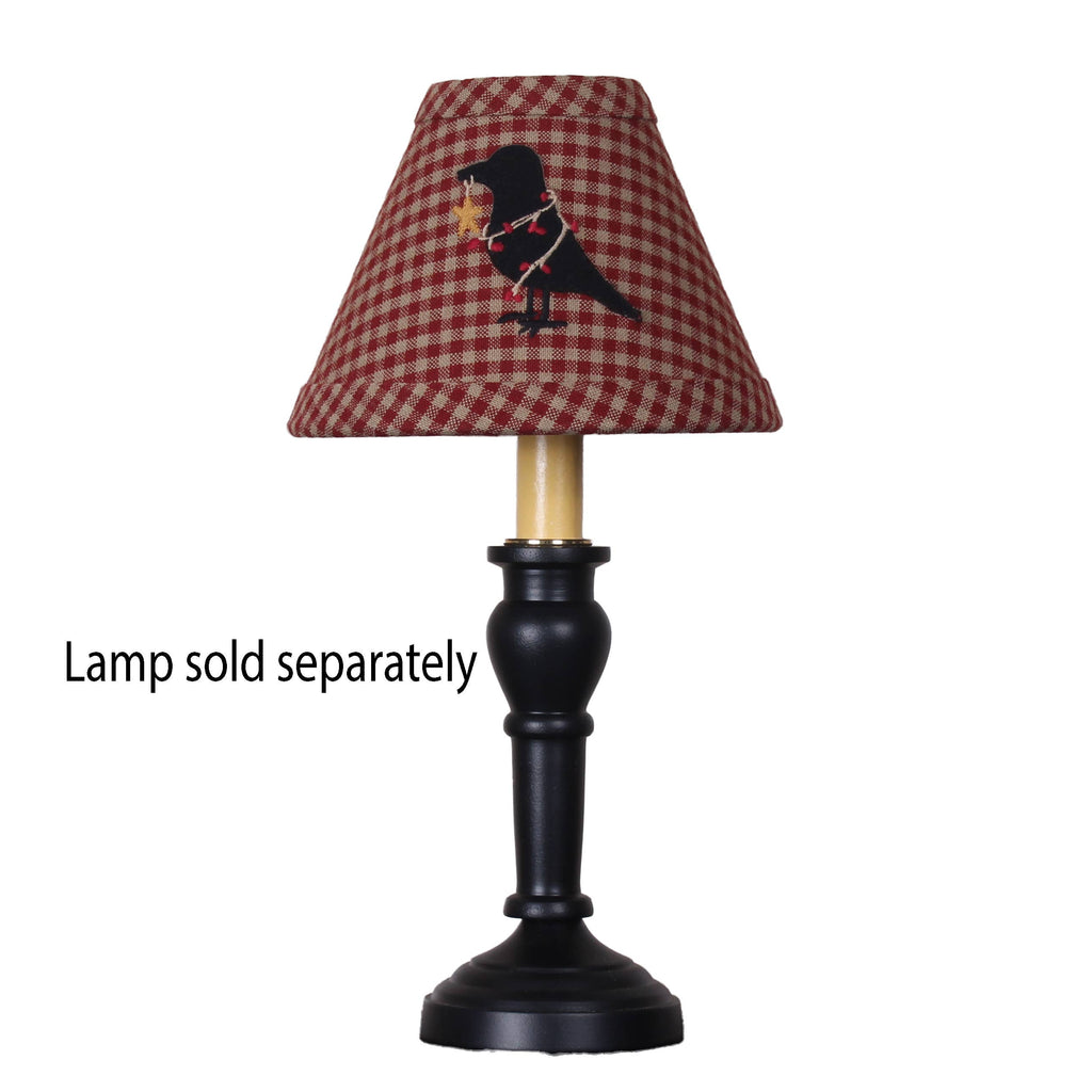 Crow and Berries 6" Lampshade