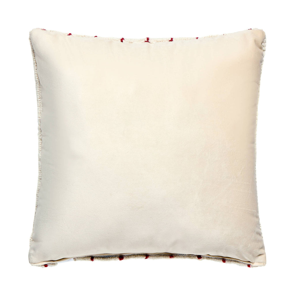 Labrador Stripe Hooked Cushion