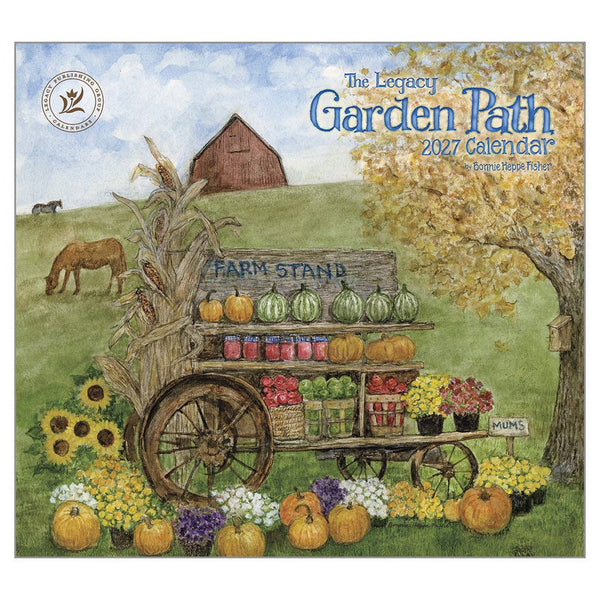 The Legacy Garden Path 2027 Wall Calendar