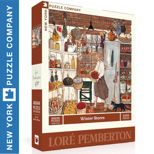 Lore Pemberton Winter Stores 500 Piece Jigsaw Puzzle