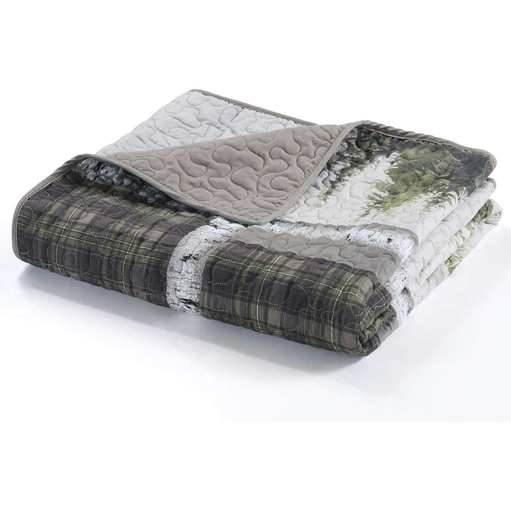 Bear Panels Lightweight Throw Quilt