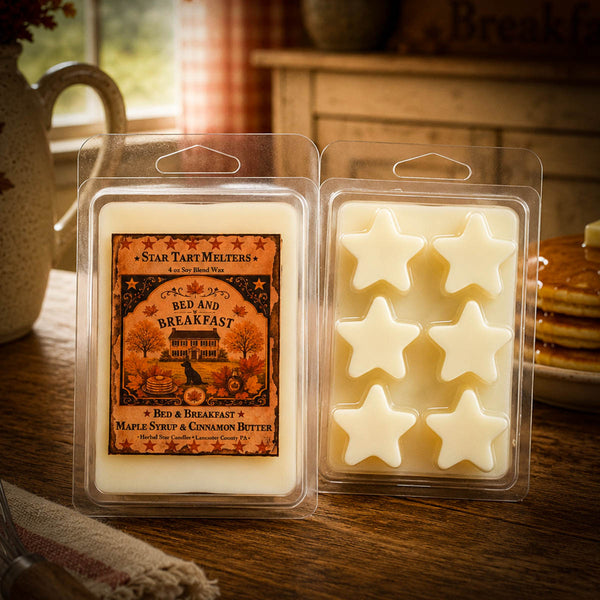 Bed & Breakfast Maple Cinnamon Soy Star Wax Melts