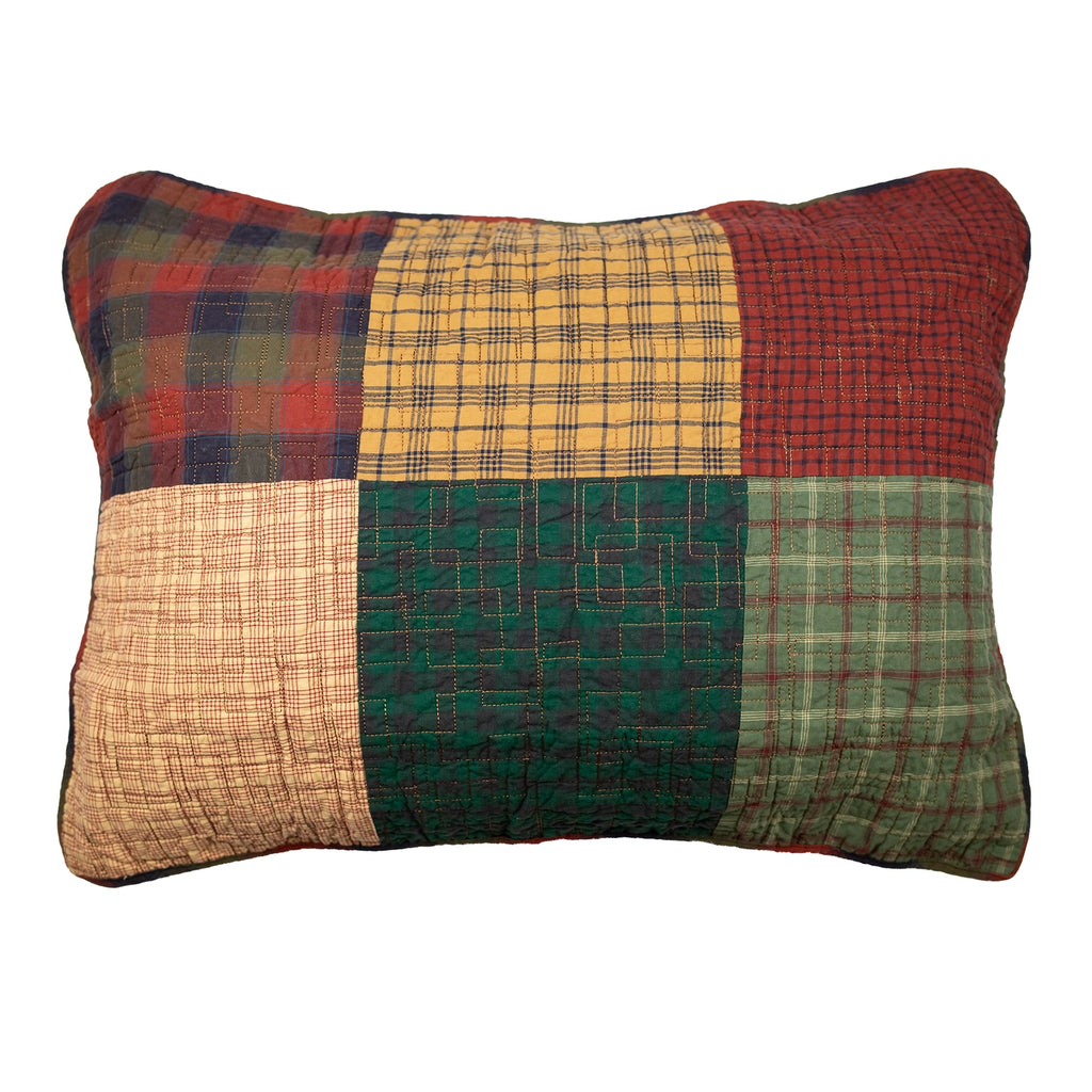 Campfire Square Patchwork Quilt