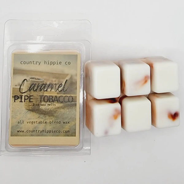 Caramel Pipe Tobacco Natural Wax Melts - Olde Glory