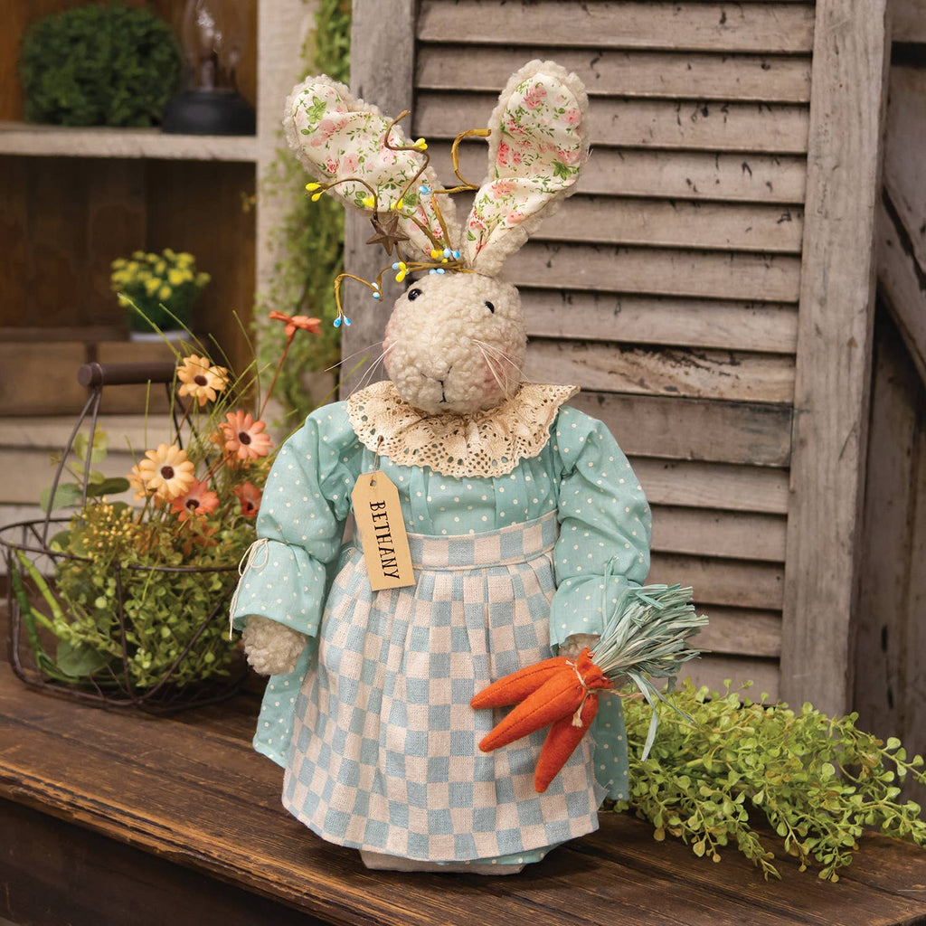 Bethany Large Bunny Doll with Carrots