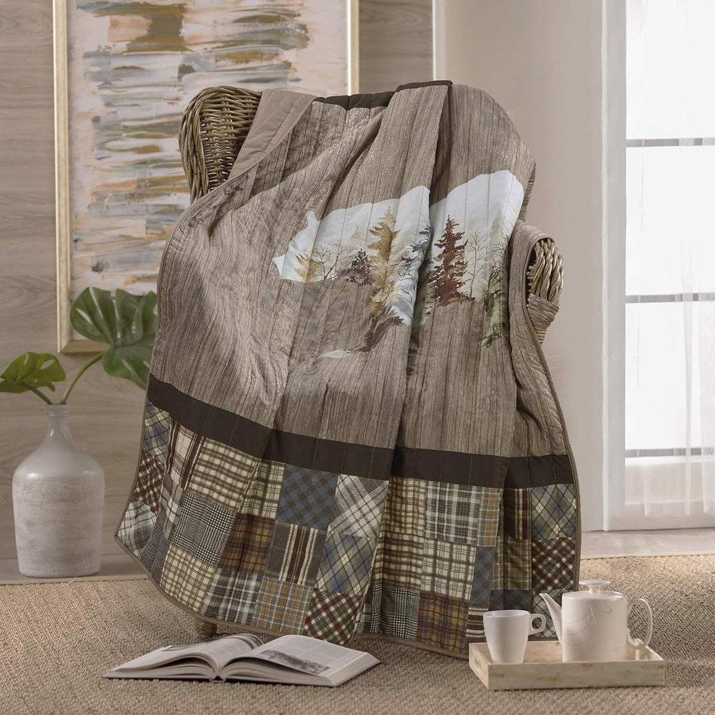 Chimera Bear Throw Quilt
