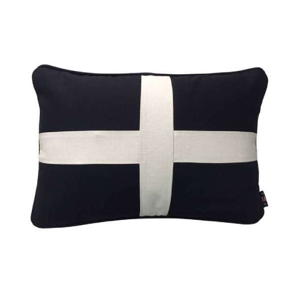 Cornish St Piran's Flag Cushion