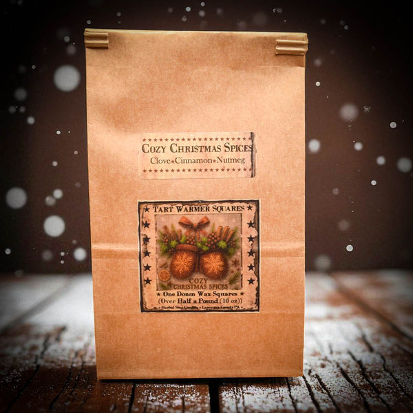 Cosy Christmas Spices Bag of 12 Soy Blend Wax Melts