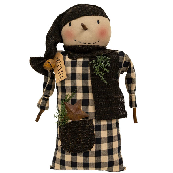 Bluster Primitive Snowman Doll