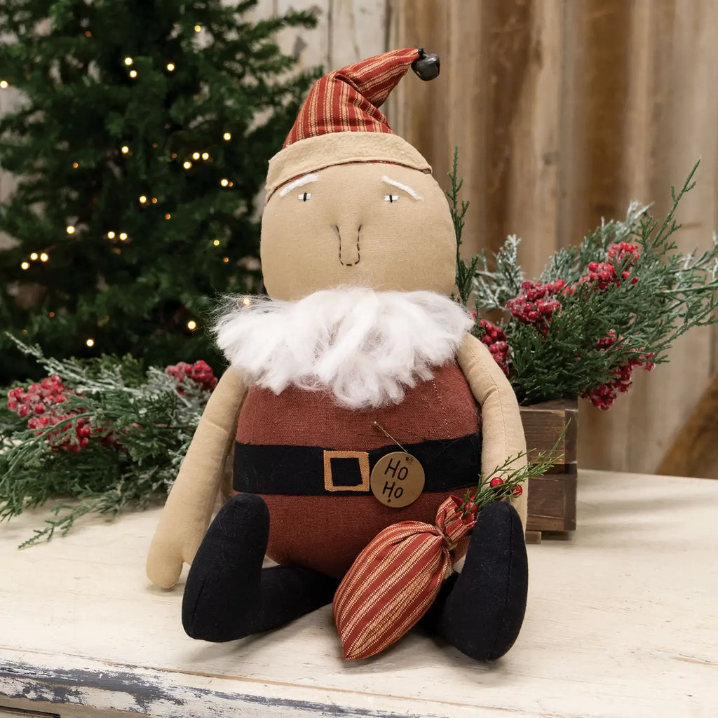 Sitting Primitive Ho Ho Santa