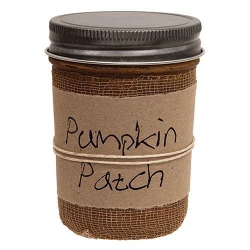 Pumpkin Patch Primitive Jar Candle