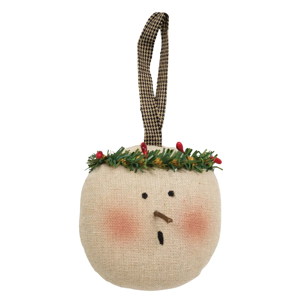 Primitive Singing Snowgirl Hanger