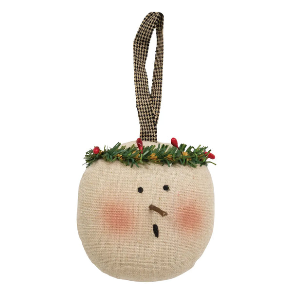 Primitive Singing Snowgirl Hanger