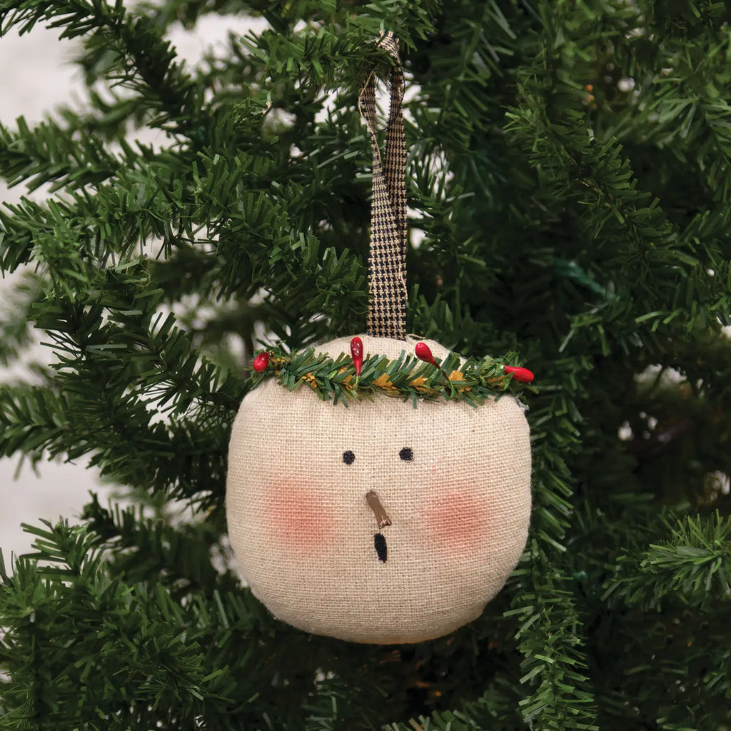 Primitive Singing Snowgirl Hanger