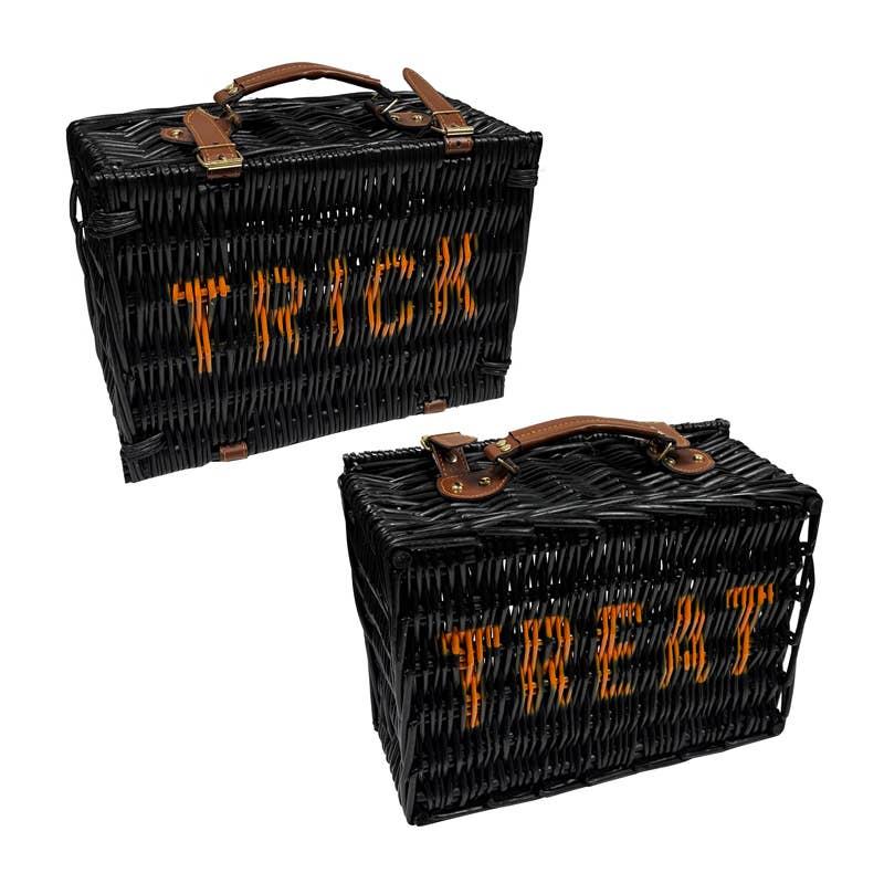 Willow Halloween TRICK / TREATS  Basket
