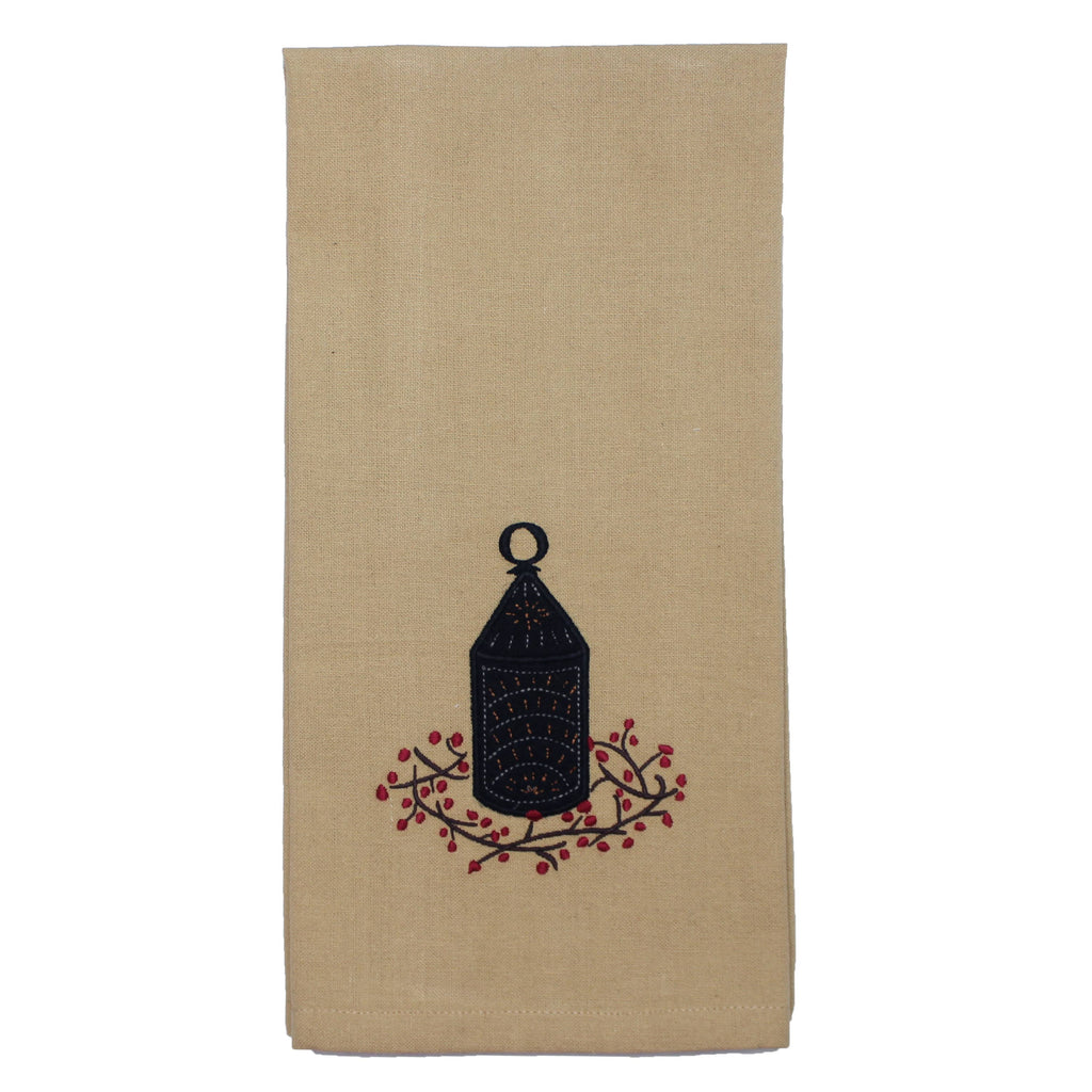 Punched Lantern Towel