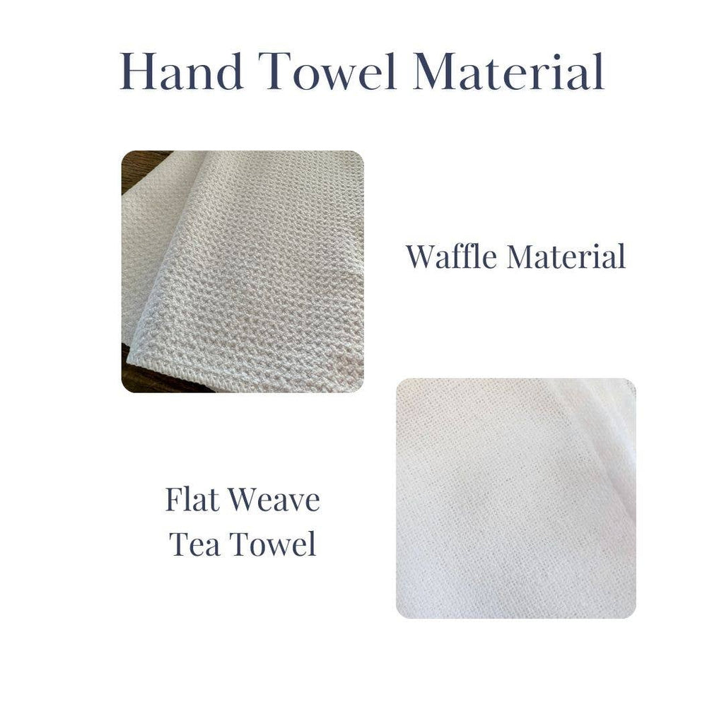 Hello Fall Autumn Icons Flat Weave Towel