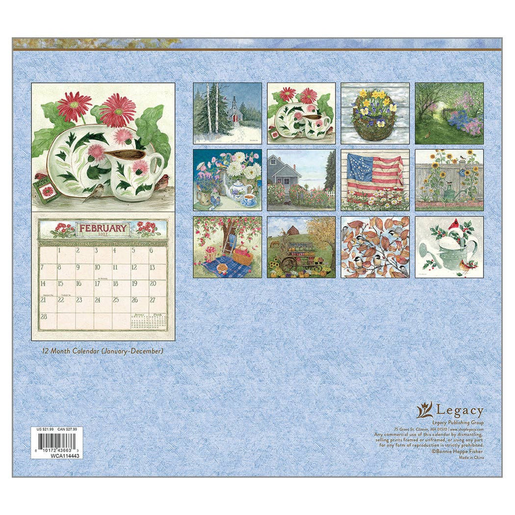 The Legacy Garden Path 2027 Wall Calendar